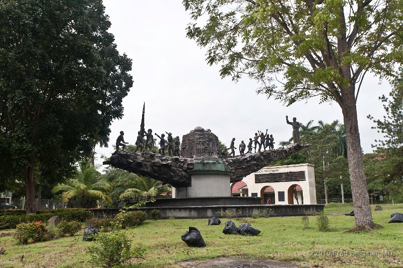 20101202_103341 D3.jpg - Monuments to Arnulfo Arias 3 times President of Panama and 3 times deposed.  He was also a Minister during the time when his brother was President.